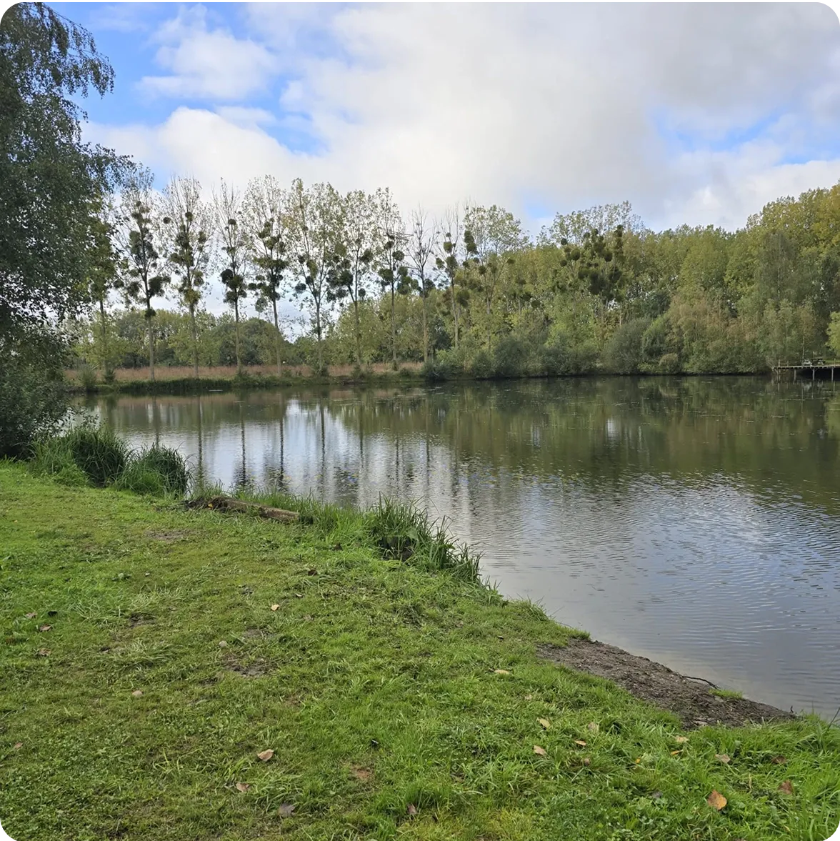 Poste de pêche d'un autre étang de Saint-André