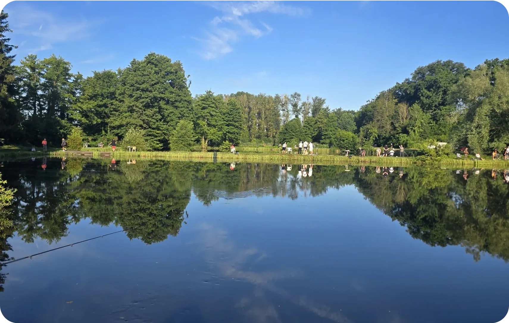 Photo de l'étang de la Gravière